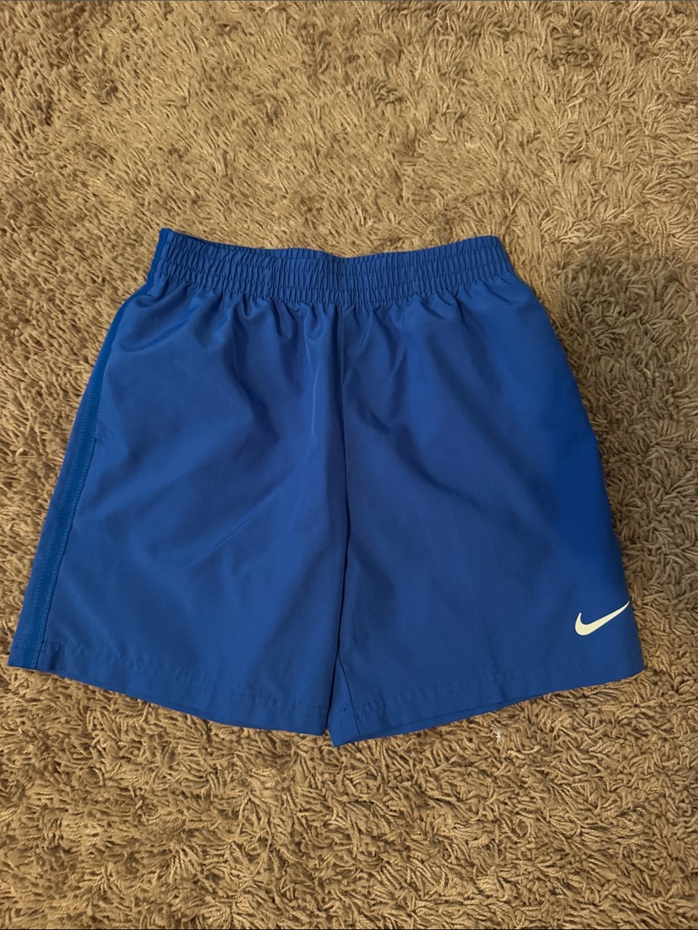 Nike Light Blue Logo Tee with Royal Blue Shorts - Picture 5 of 7